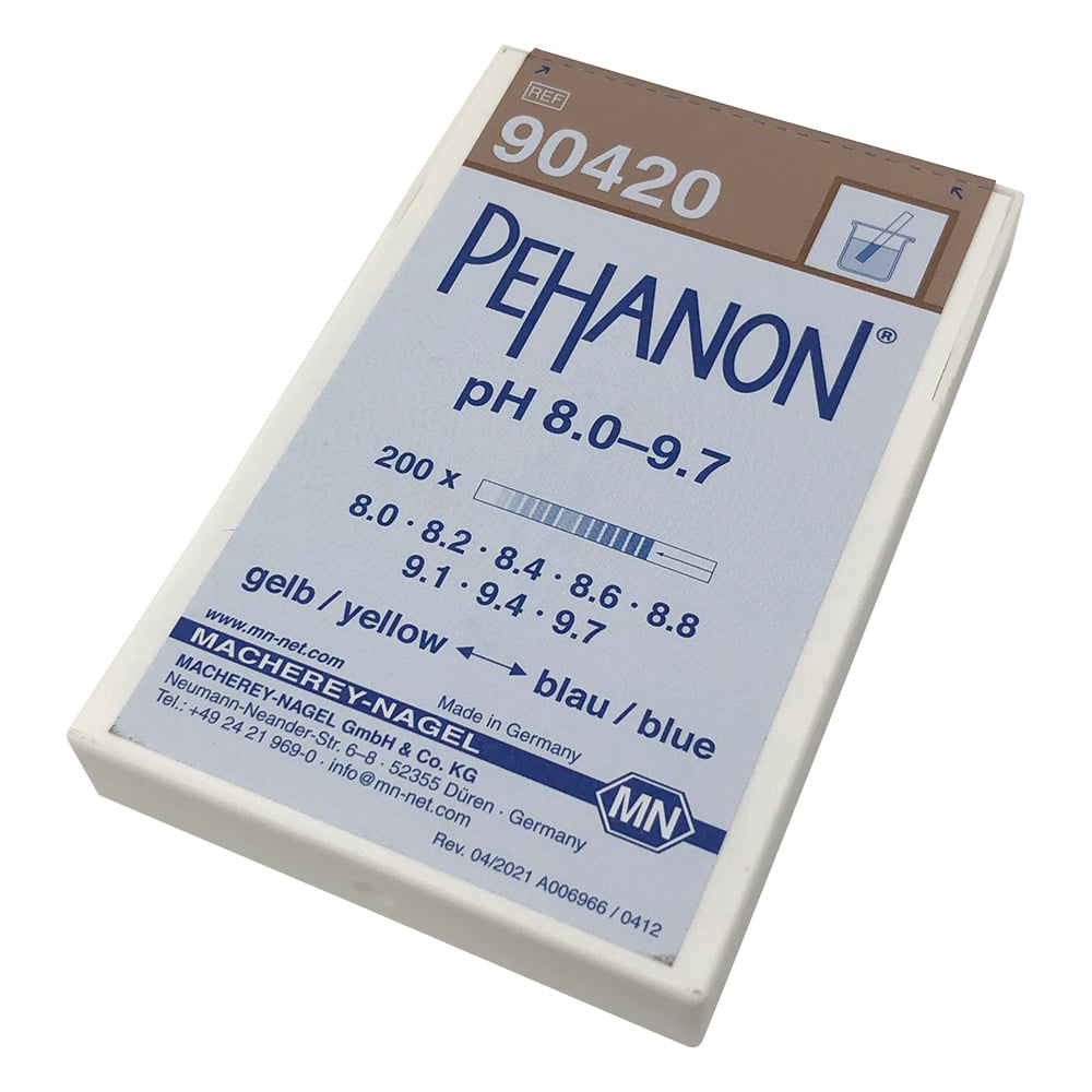 스트라이프 pH 시험지(PEHANON) pH8.0-9.7 1상자(200장입) MN90420 1상자(200장입)