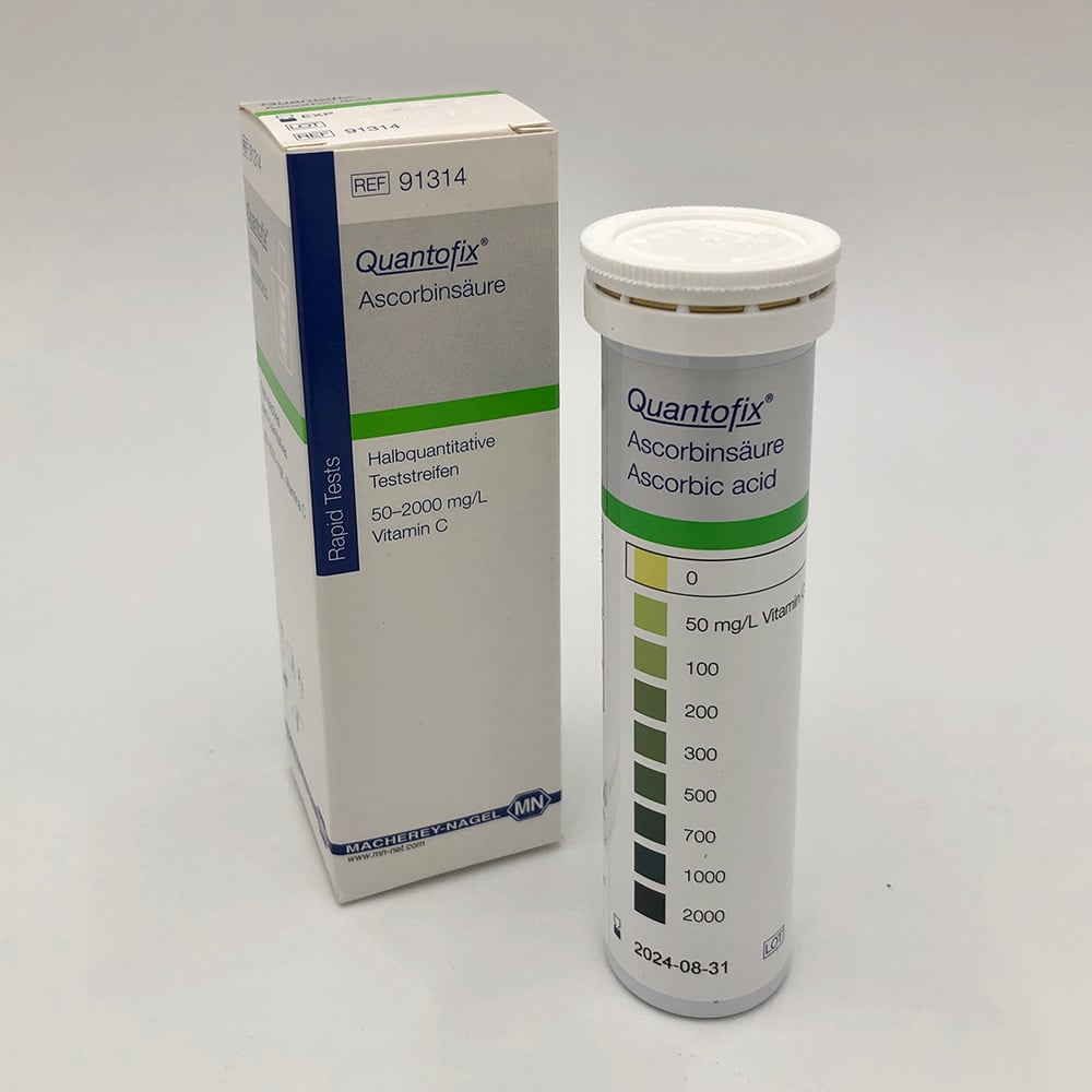 반 정량 이온 시험지 QUANTOFIX® 아스코르브산 100장입 MN91314 1상자(100장입)