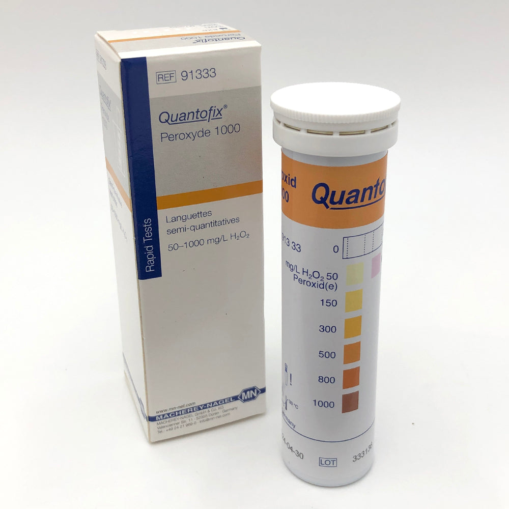 半定量イオン試験紙 QUANTOFIX® パーオキシド1000 1箱（100枚入）　MN91333 1箱(100枚入)