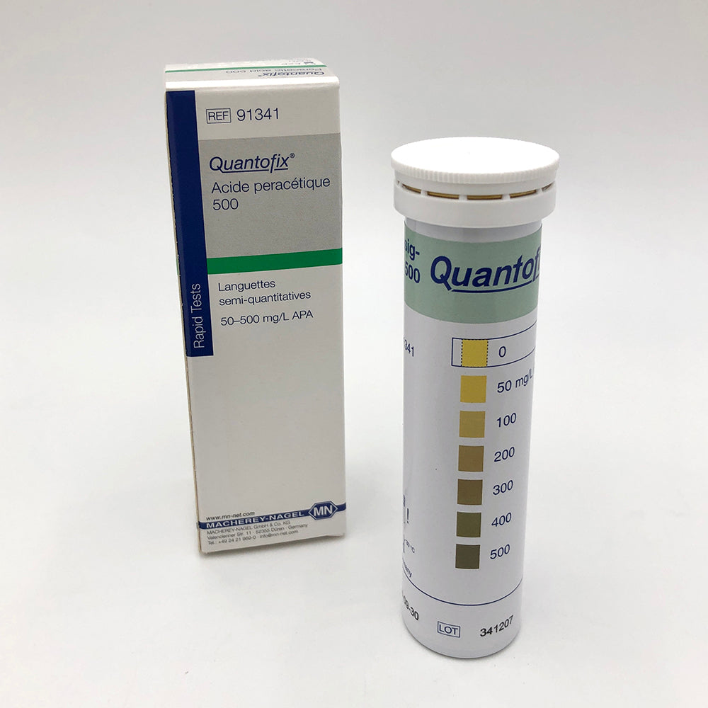 半定量イオン試験紙　QUANTOFIX®　過酢酸500　100枚入　MN91341 1箱(100枚入)