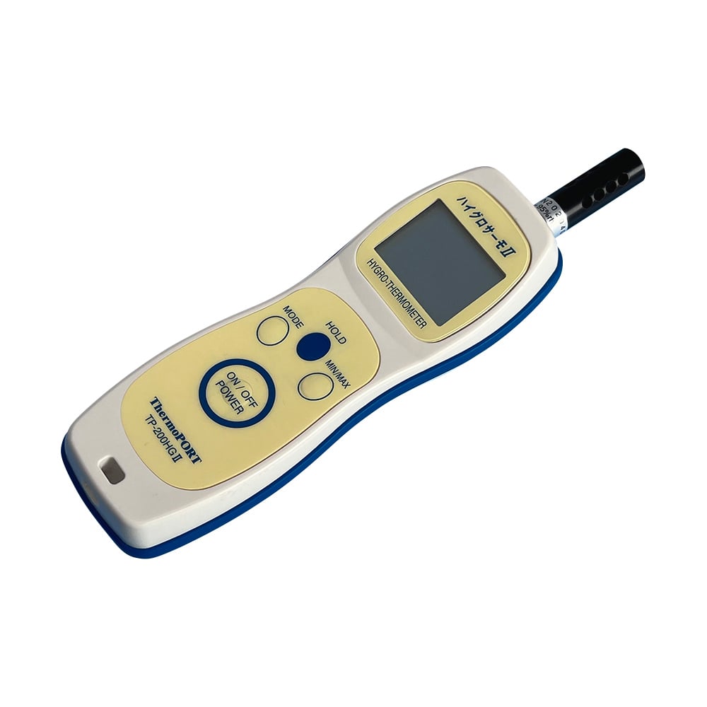 핸디 온습도계 하이그로 서모Ⅱ(센서 리프레시 기능부) 본체만 TP-200HGII 1개
