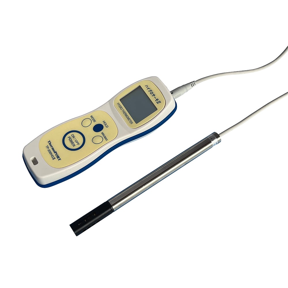 핸디 온습도계 하이그로 서모Ⅱ(센서 리프레시 기능부) 본체만 TP-200HGII 1개