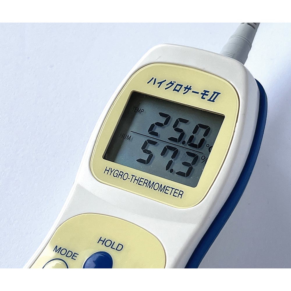 핸디 온습도계 하이그로 서모Ⅱ(센서 리프레시 기능부) 본체만 TP-200HGII 1개
