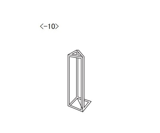 スタルナ石英セル (蛍光用三角セル)　ST04 1個
