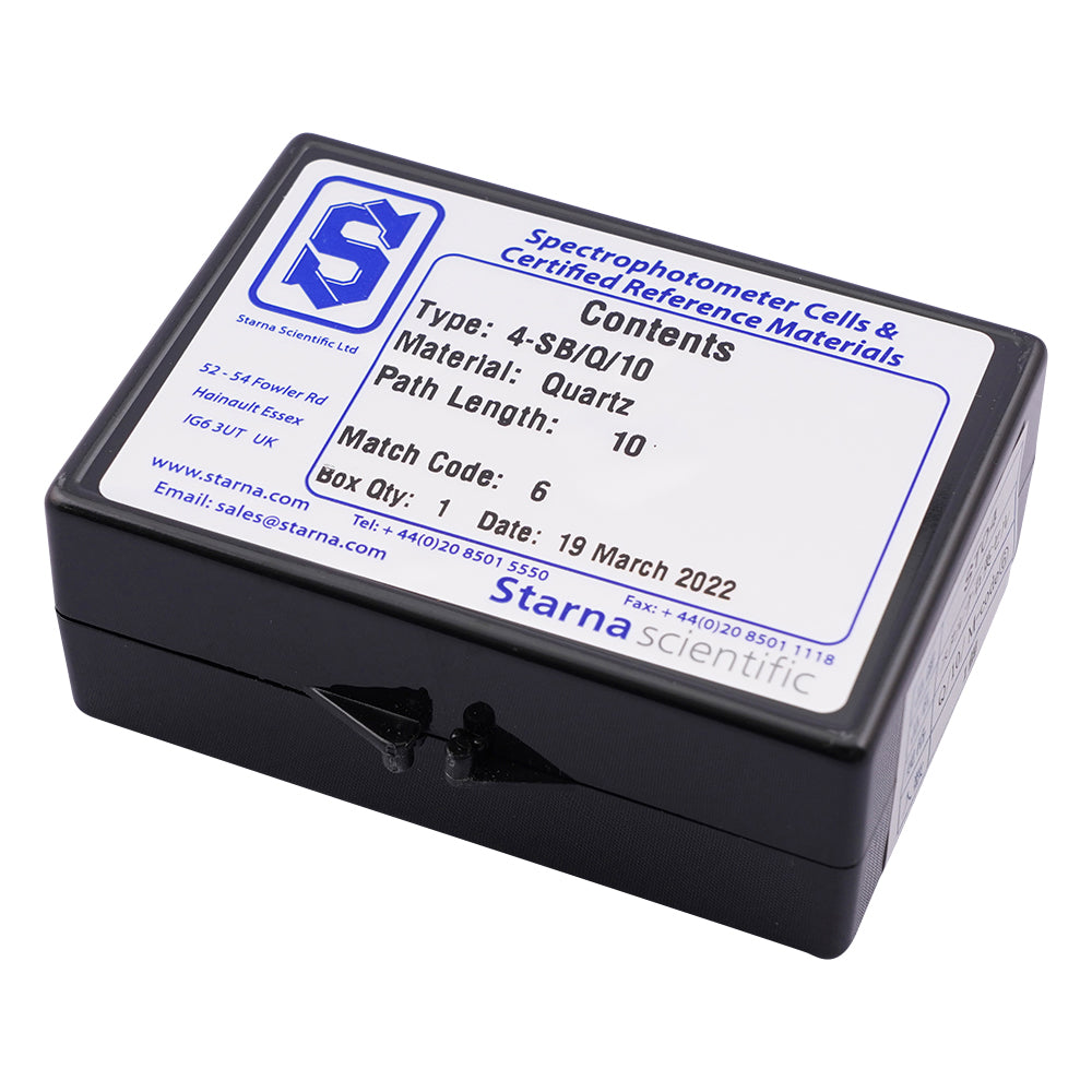 スタルナ石英セル (蛍光用三角セル)　ST04 1個