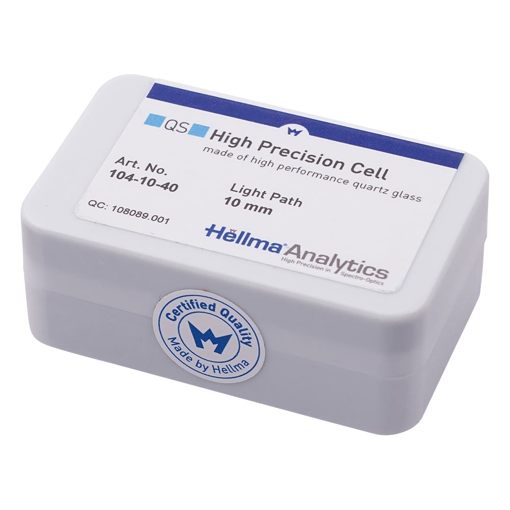 Helma® Quartz Cell, Semi-Micro 104-10-40, 1 pc