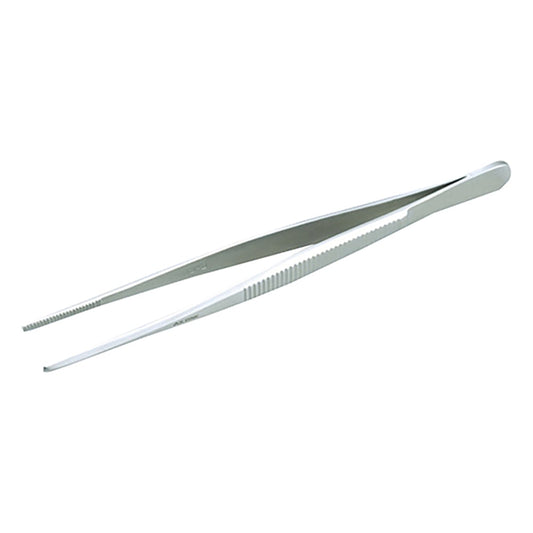 Straight tweezers without hooks, 130mm, No.1, 1 piece