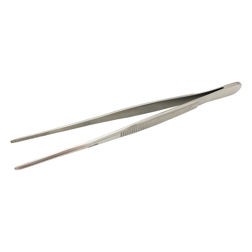 Straight tweezers without hooks, 180mm, No.1, 1 piece