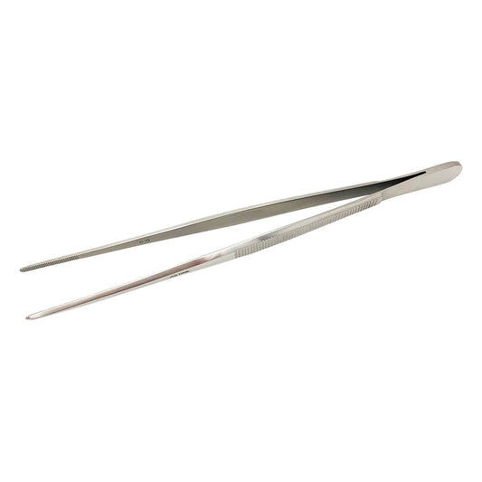 Straight tweezers without hooks, 230mm, No.1, 1 piece