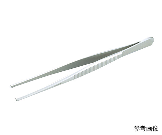 Straight hooked tweezers, 130mm, No.2, 1 piece