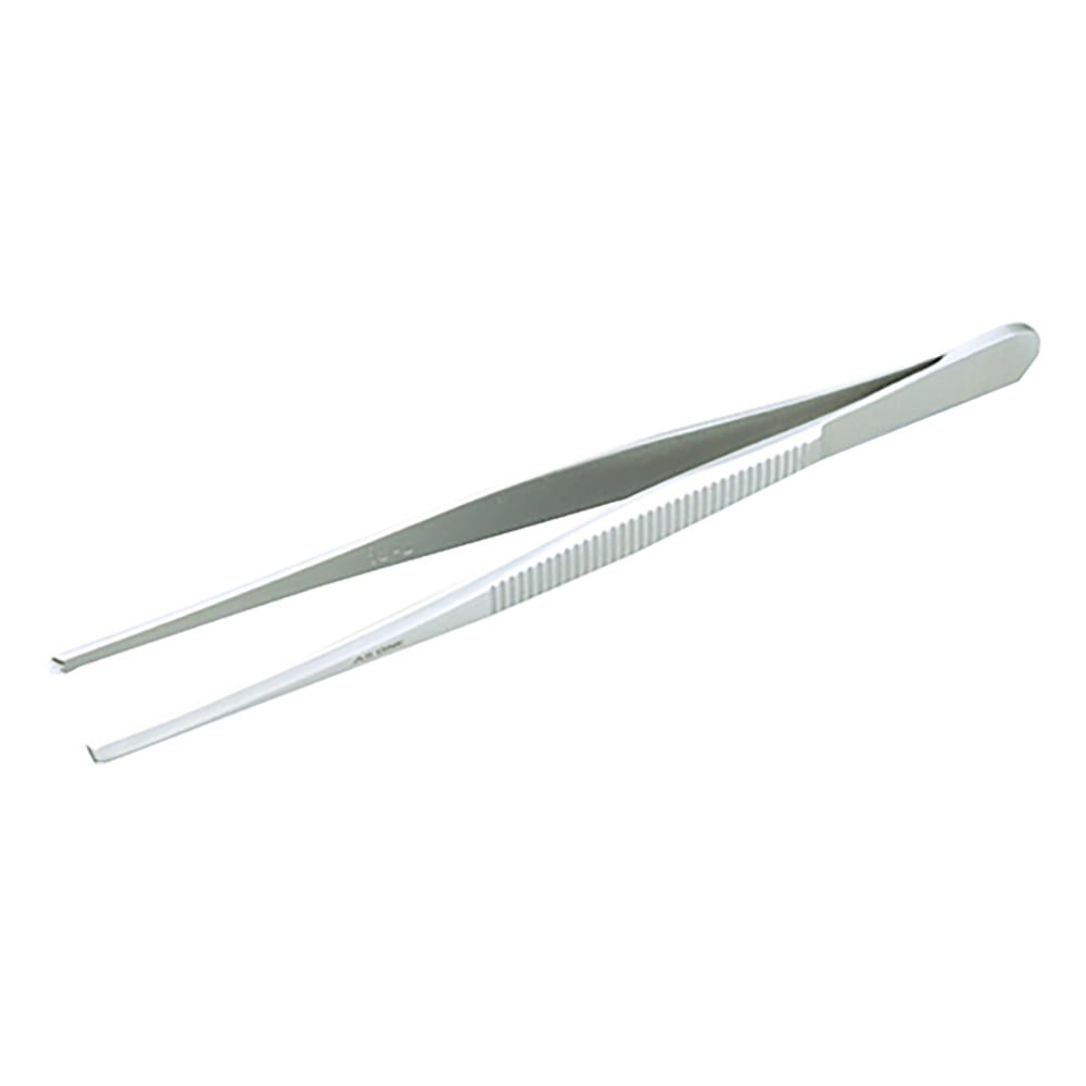 Straight hooked tweezers, 130mm, No.2, 1 piece