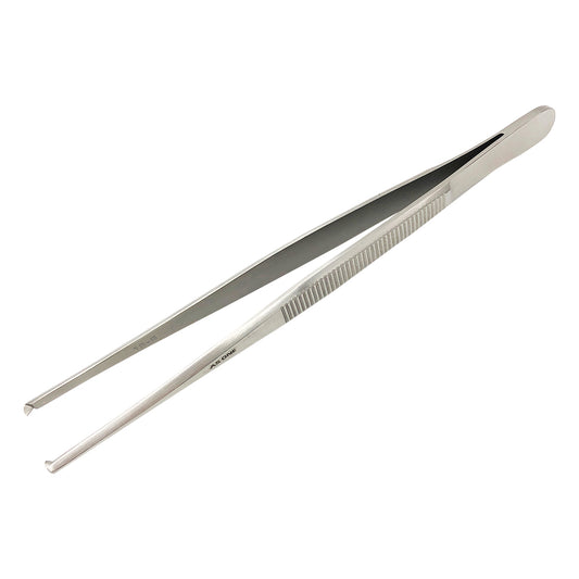Straight hooked tweezers, 150mm, No.2, 1 piece