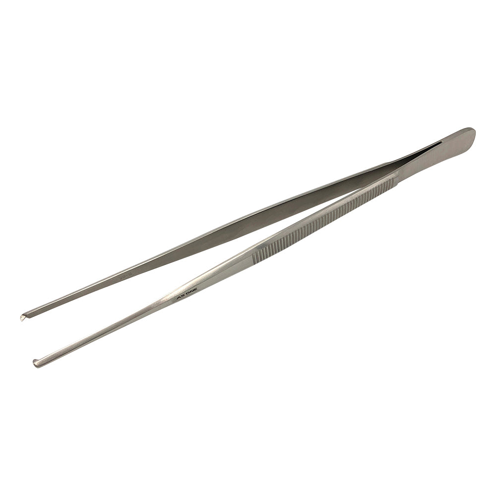 Straight hooked tweezers, 230mm, No.2, 1 piece