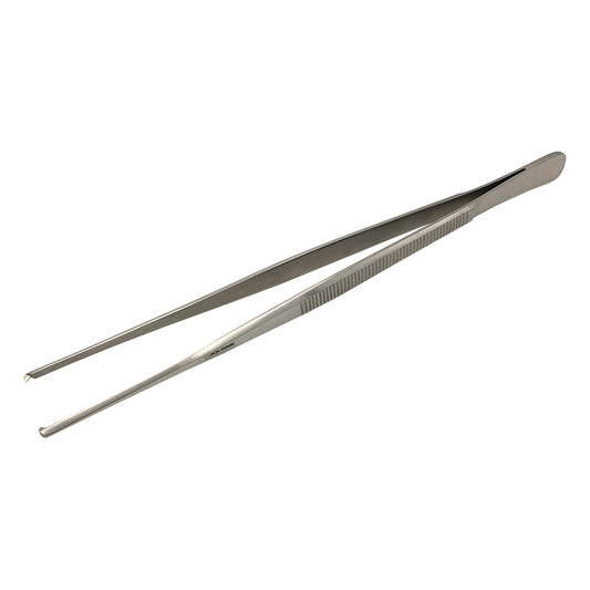 Straight hooked tweezers, 230mm, No.2, 1 piece