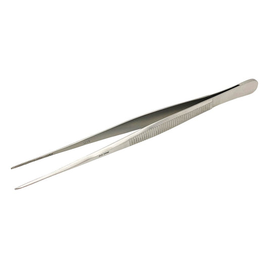 Fine tip tweezers without hooks, 180mm, No.3, 1 piece