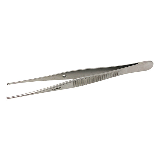 Fine-tipped hooked tweezers, 110 mm, No. 5, 1 piece