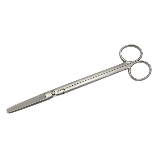 Scissors, straight blade, blunt, 185mm, side-scissor, No.8, 1 pc