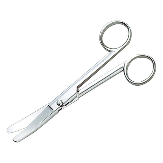 Scissors, blunt, 145mm, side-scissors, No.9, 1 pc