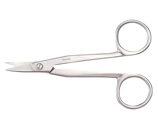 Scissors, small, double-edged, gold crown, No.16, 1 pc