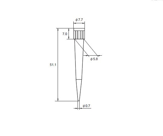 Premium Tip（2～200μL）　1000本入　00-BMT2-SE 1袋(1000本入)