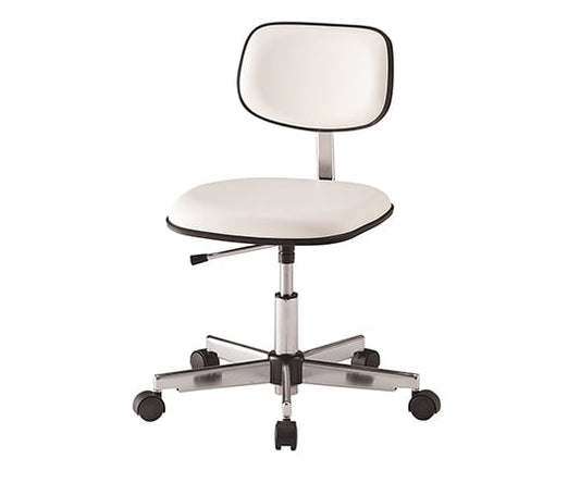 Clean Colorful Standard Chair (Class 100 compatible) No leg rest ring White LSC-W 1 piece