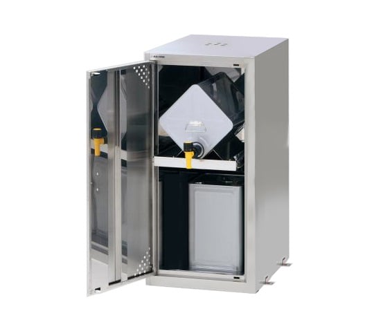 랩 서버 랙(약품 보관고·일두캔용) 스테인리스제 1열 1단 LSR-ST 1대