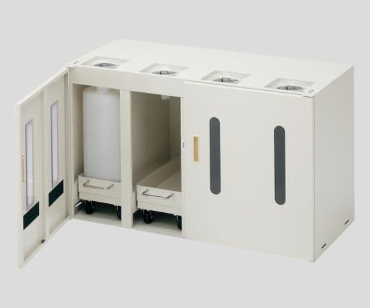 Waste liquid container storage cabinet (UT-Lab.) Storage capacity: 4 WF-4 x 1 unit