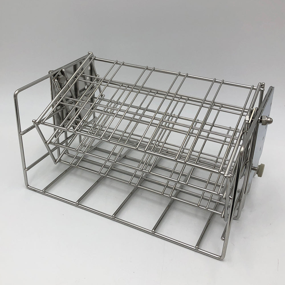 Tilt angle adjustable stand for φ20 test tubes 1 unit