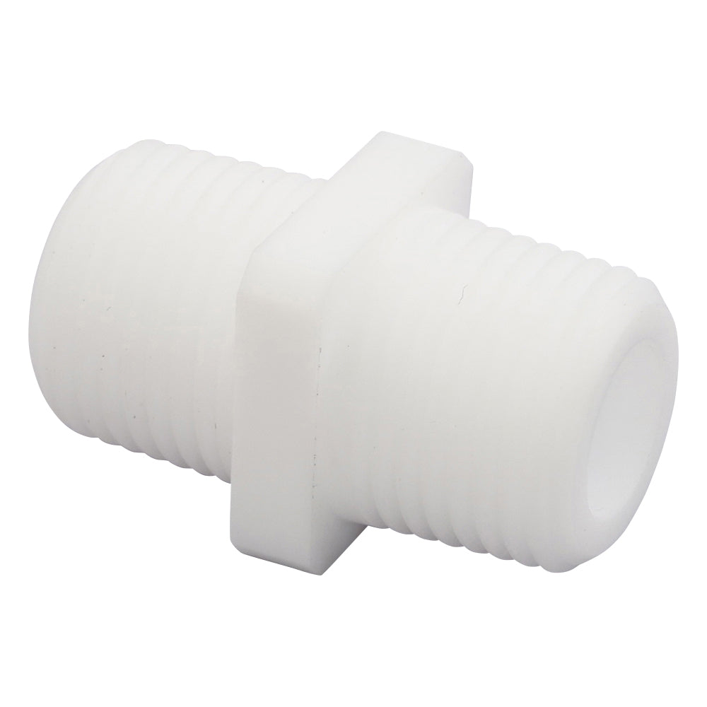 アズフロン(R)ニップル ストレートタイプ 同径 R1/2×1/2 1個