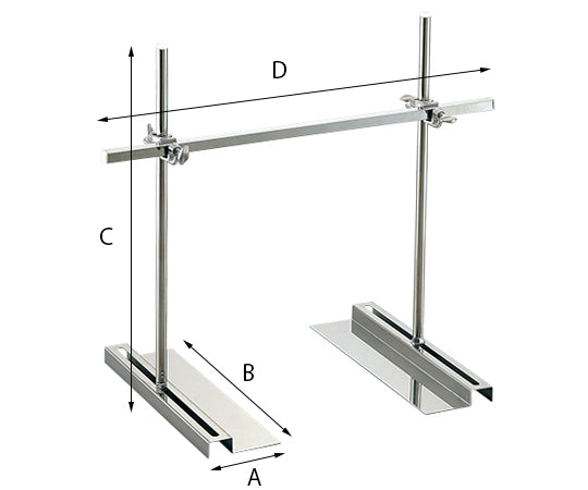 Heater stand (square type) WB200 W500 1 set