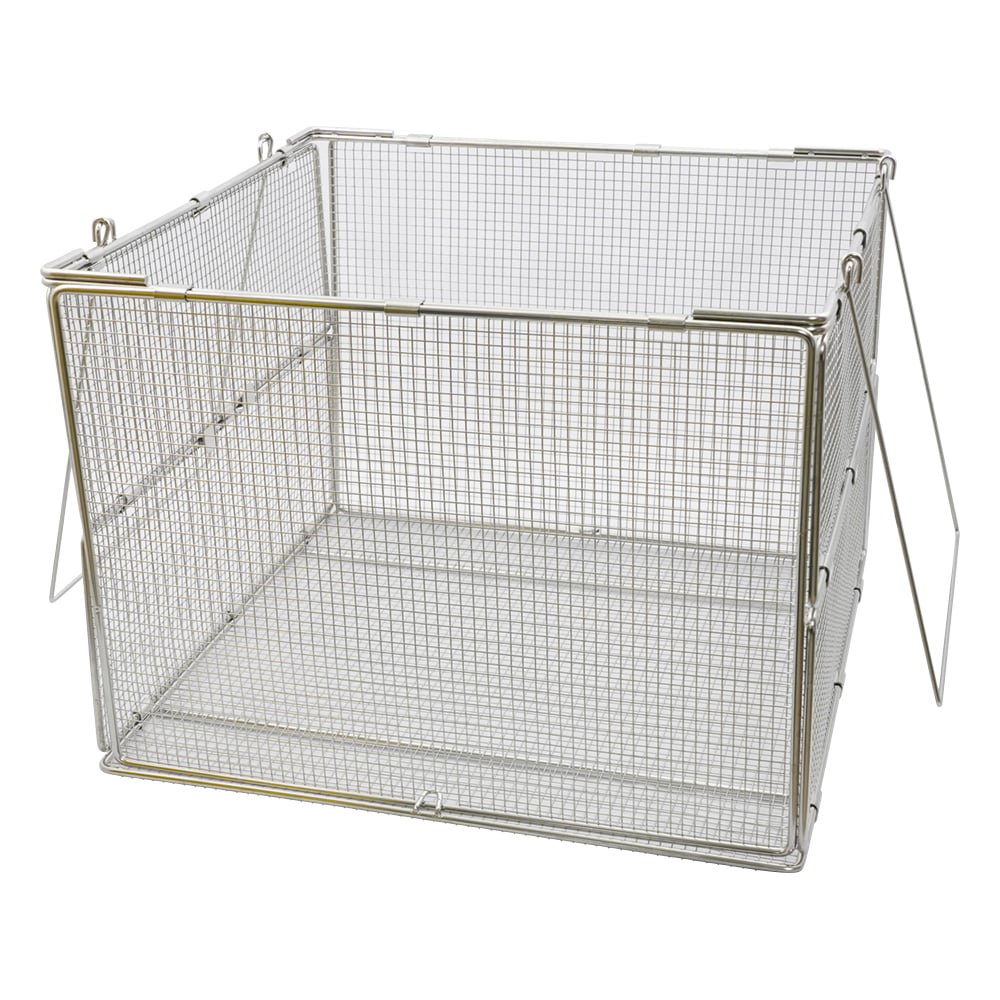 Stainless steel folding cleaning basket FDWB-415 1 piece