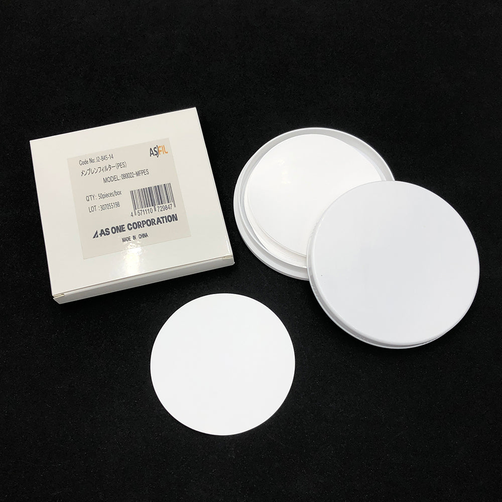 Membrane filter (PES) 0.22μm×φ90mm 50 sheets 090022MFPES 1 box (50 sheets)