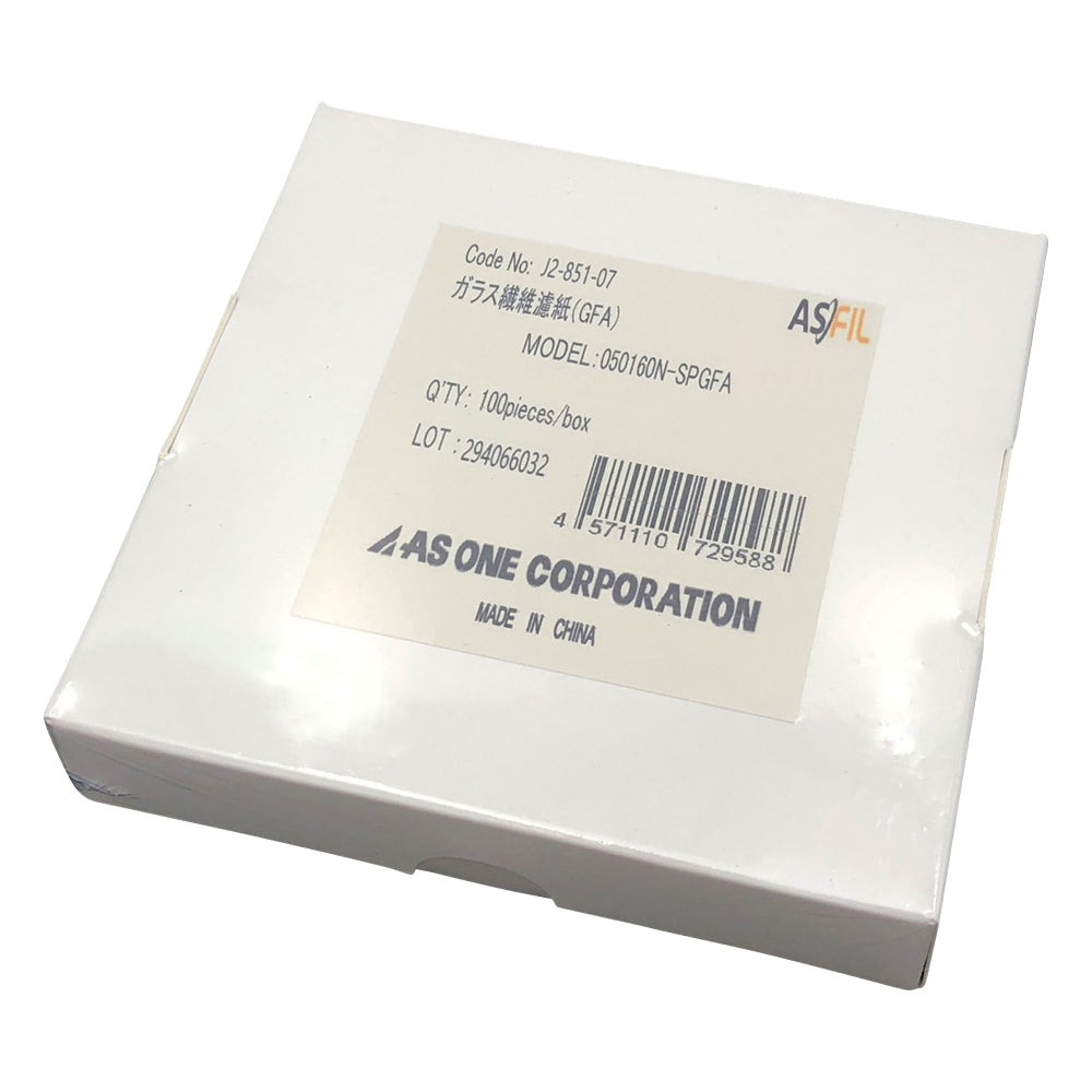 ガラス繊維濾紙(アズフィル)　円形　5.0cm　50枚入　050160N-SPGFA 1箱(50枚入)