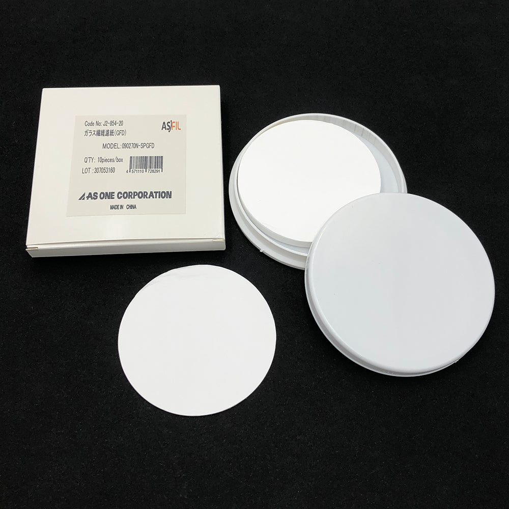 유리 섬유 여과지(아즈필) 원형 9.0cm 10장입 090270N-SPGFD 1상자(10장입)