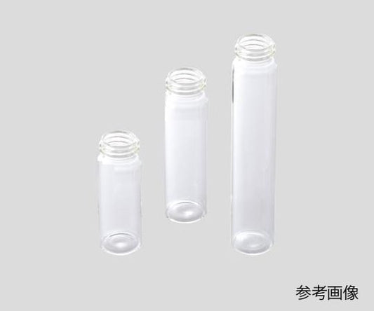 アズラボバイアル瓶 本体のみ 20mL 透明 1袋（100本入）　2017-V 1袋(100本入)