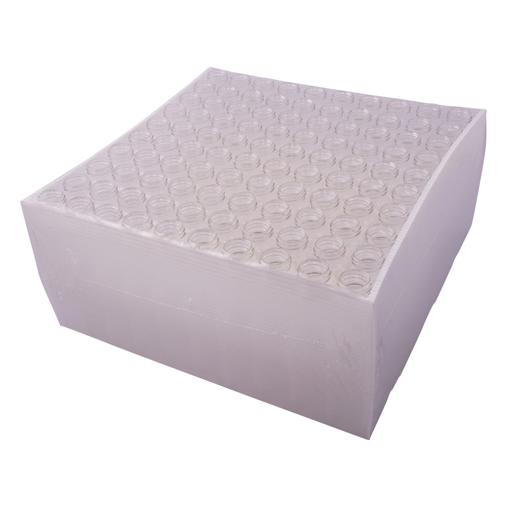 アズラボバイアル瓶 本体のみ 60mL 透明 1袋（100本入）　6017-V 1袋(100本入)