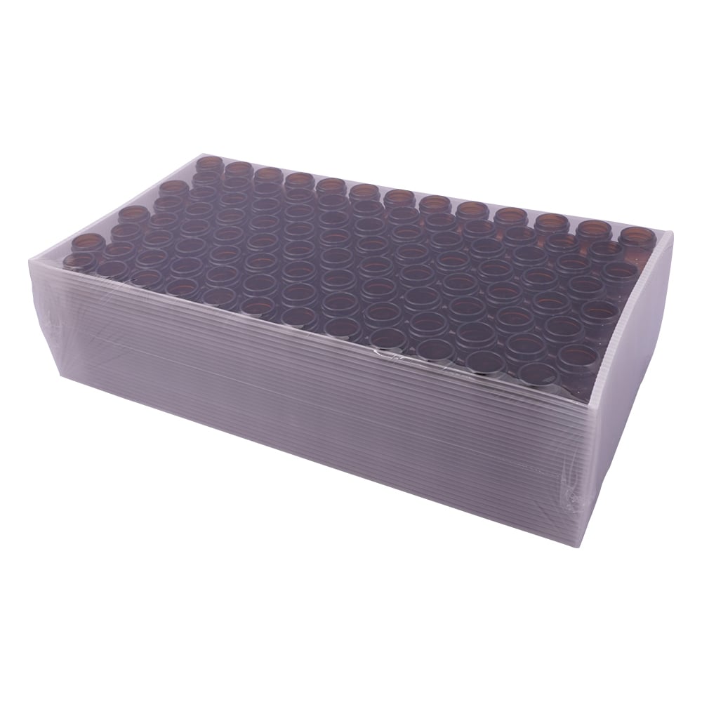 アズラボバイアル瓶 本体のみ 40mL 褐色 1袋（100本入）　4027-V 1袋(100本入)