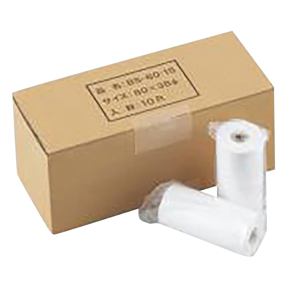 소형 진동계용 프린터용 롤지 10권 BS-80-15 1상자(1개×10권입)