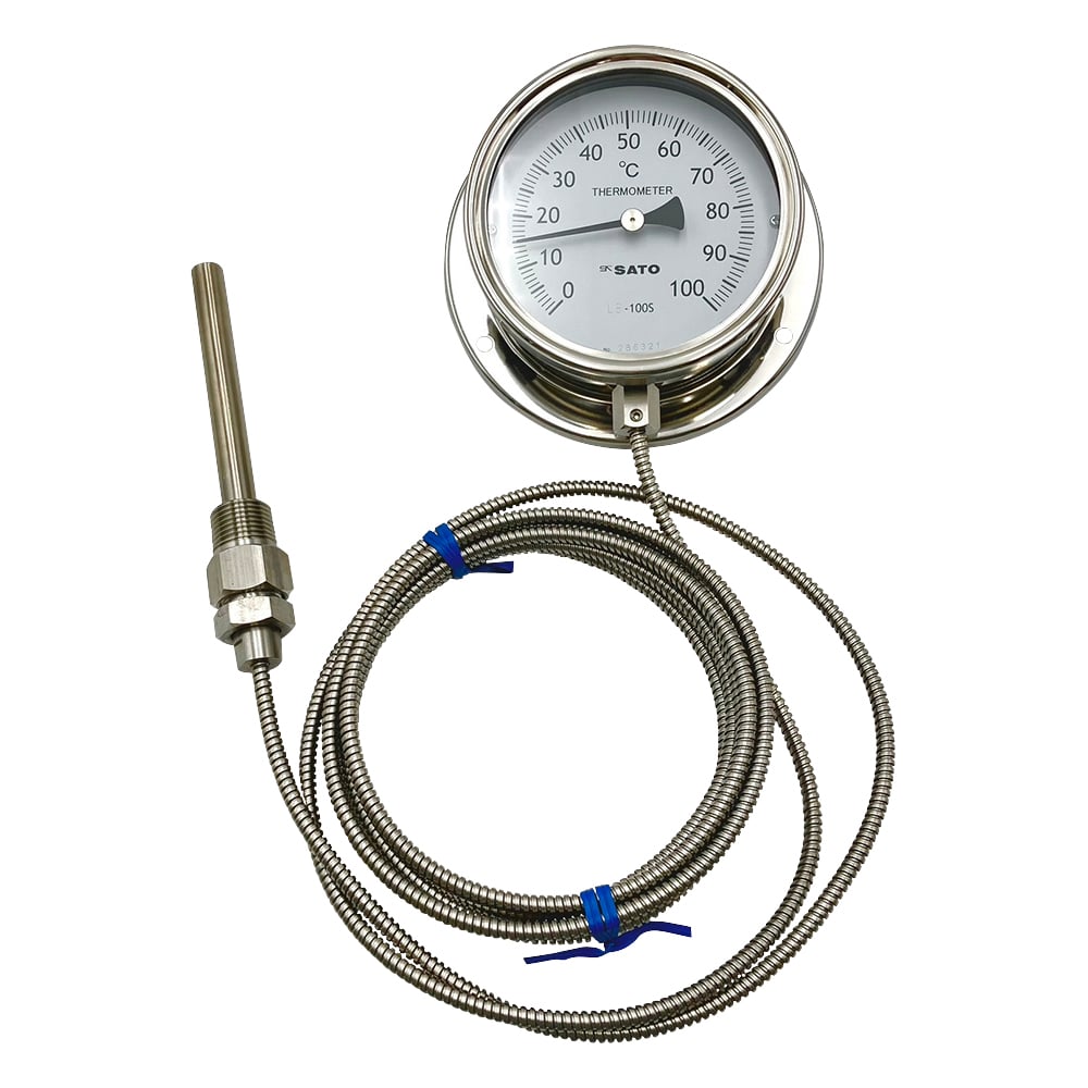 격측식 온도계(벽걸이식) 0~100℃ LB-100S 1대