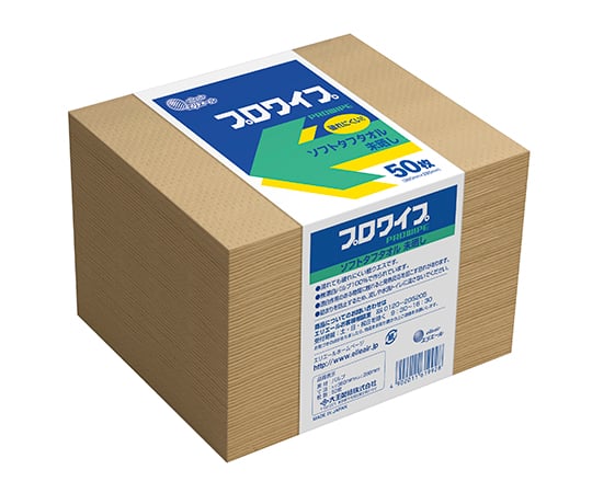 エリエール プロワイプ ソフトタフタオル 未晒帯どめ50 1袋（50枚×24袋入）　20703356 1袋(50枚×24袋入)