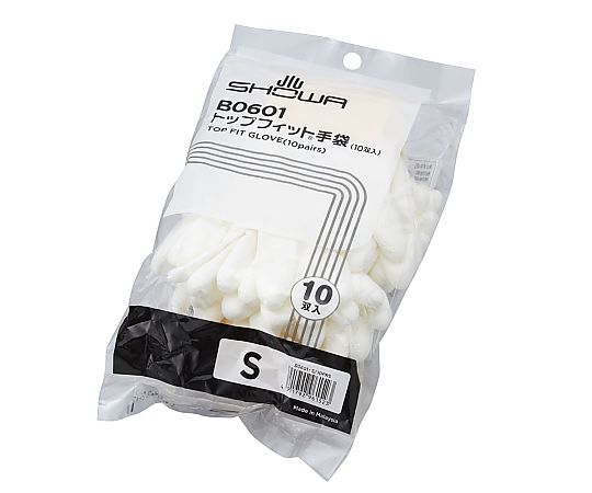 톱 피트 장갑(손가락 끝 코트) S (간이 포장) 1봉(10쌍입) B0601-10P-S 1봉(10쌍입)