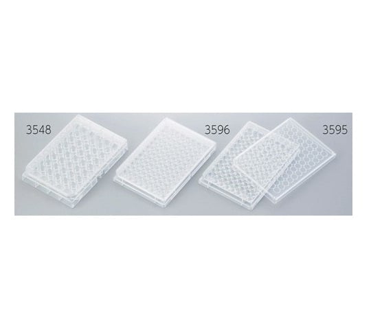 Multiple well plate 96 wells flat bottom 1 box (1 plate x 50 bags) 3595 1 box (1 plate x 50 bags)