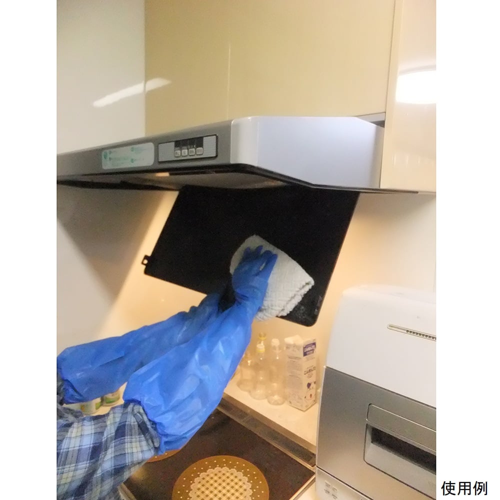 ポリエチレンロング手袋 ブルー 1箱（30枚入）　No.944 1箱(30枚入)