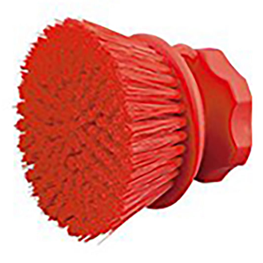 サニーフーズHACCPブラシ　ハンドブラシ　丸型　赤 1本