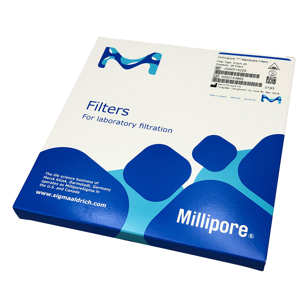 OmniporeTM Membrane (for both aqueous and solvent systems) 0.2μm x φ142mm 25 sheets JGWP14225 1 box (25 sheets)