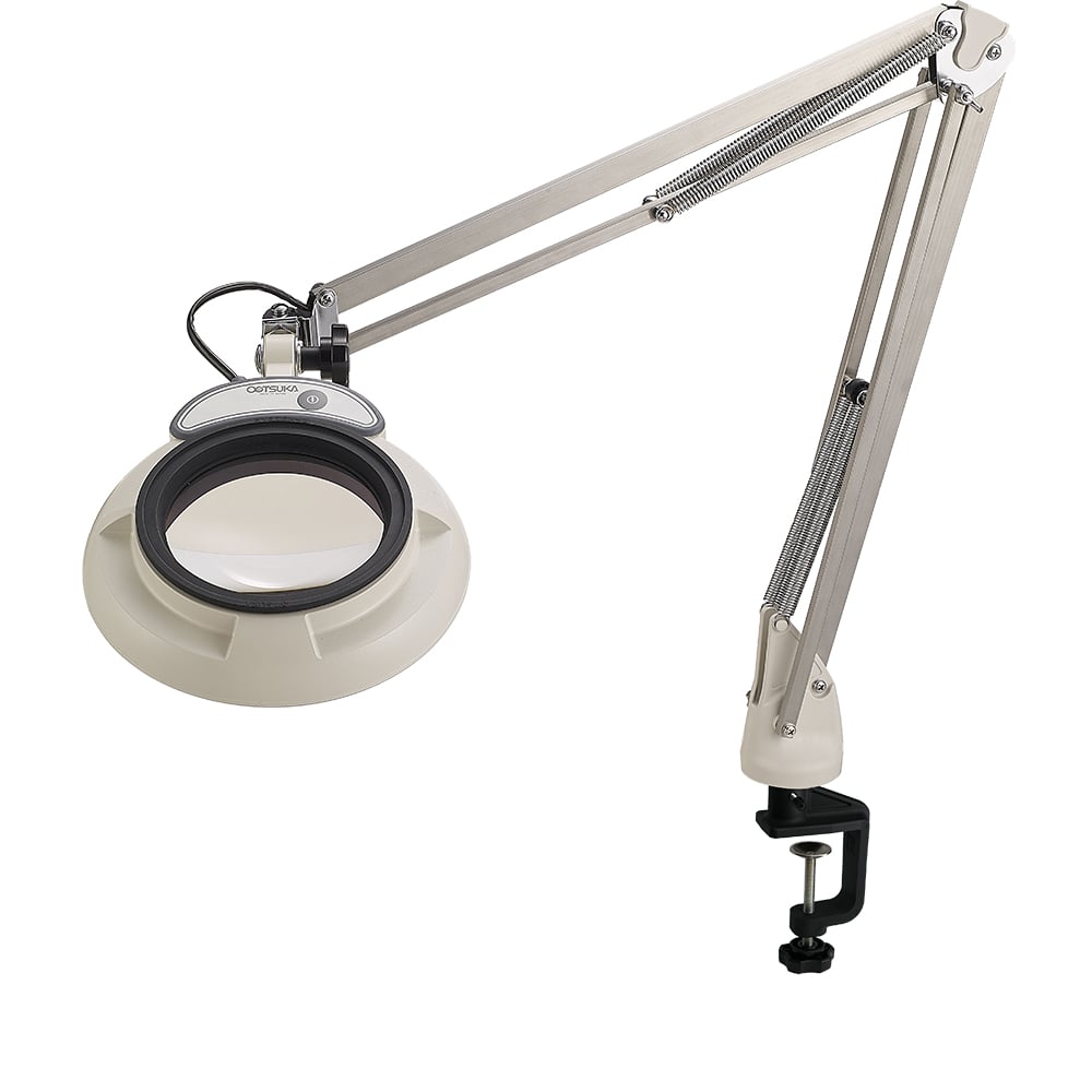 LED illuminated magnifier (free arm, clamp mounting type) SKKL-F 4x 1 unit