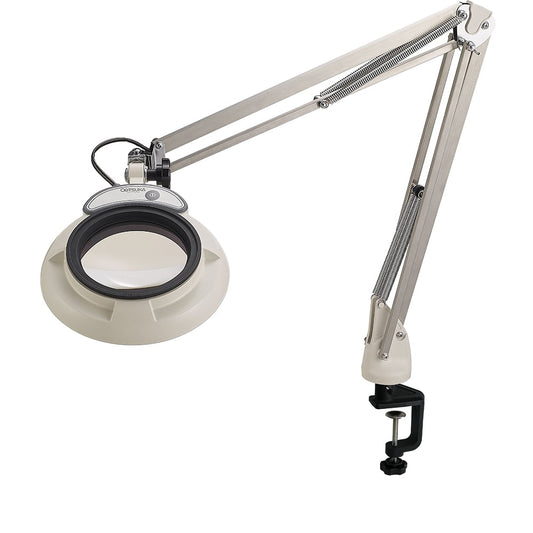 LED illuminated magnifier (free arm, clamp mounting type) SKKL-F 4x 1 unit