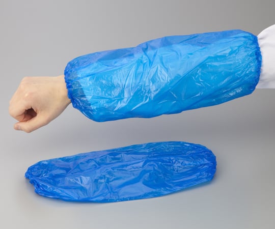Disposable arm covers, 1000 pairs, blue, A-12 B, 1 box (50 pairs x 20 bags)