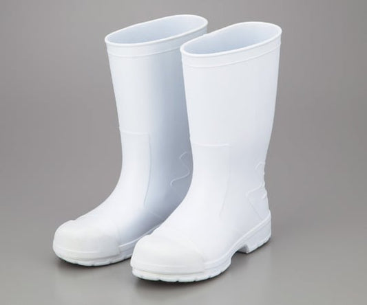 Sanifit Oil-Resistant Boots White (Lightweight Type with Toe Cap) 27.0cm 1 pair