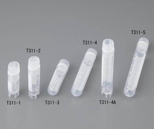 Cryovial 2.0mL (internal thread, self-supporting) 1 box (100 pieces x 10 bags) T311-2 1 box (100 pieces x 10 bags)